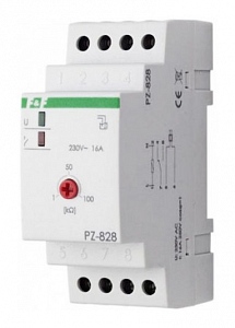 Реле контроля уровня жидкости PZ-828 230В  16А  одноуровневый,монтаж на DIN-рейке 35мм