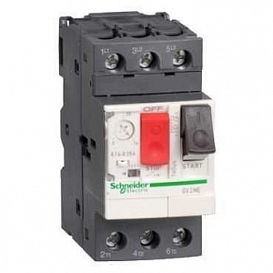 Автомат защиты двигателя с комб. расцеп. GV2 0,1-0,16А  Schneider Electric