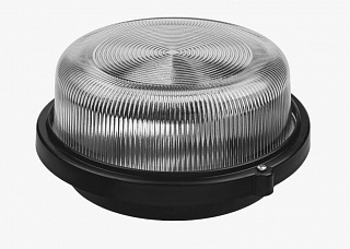 Светильник НПП 03-100-005.03 без решетки, черный, IP54