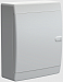 Корпус пластиковый ЩРН-П-18 мод. непрозр. бел. дверь IP41 UNION Compact IEK