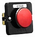 Пост ПКЕ122-1У2 красный гриб IP54