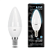 Лампа Gauss LED Свеча E14 6.5W 550lm 4100К