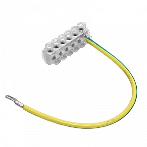 Клеммник КЕ10.3 с заземляющим проводом для сетей уличного освещения (серия НК)