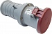 Розетка кабельная 363C6, 63А, 3P+E, IP44, 6ч