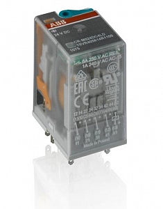 Промежуточное реле CR-M024DC4L 24B DC 4ПК (6А)