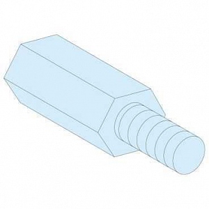 4 СТОЙКИ ДЛЯ РЕЕК М6, В = 55 ММ Schneider Electric