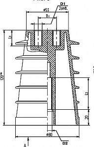 Изолятор ИОРП-10-00 (НВ)