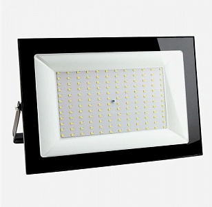 Прожектор с/д PRE LED FL4 100W BLACK  IP65 холодный белый (ЭК)