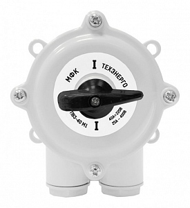 Пакетный выключатель ПВ 3- 40 М1 IP56 пластик