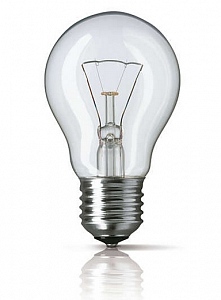 Лампа накал. Stan 40W E27 230V A55 CL 1CT/12X10  Philips