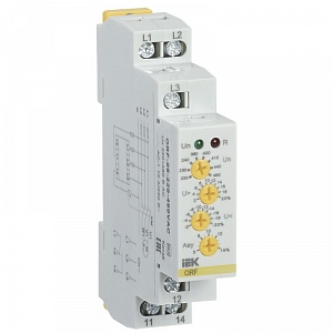 Реле контроля фаз ORF 06. 3ф 220-460 В AC IEK