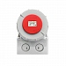 Розетка 1342 стац.  ОУ 3P+PE         63А  380В  IP67