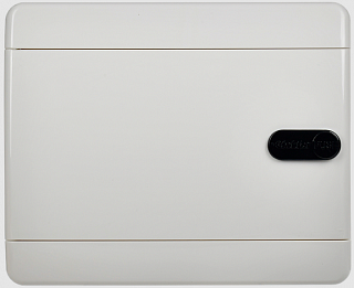 Корпус пластиковый ЩРН-П- 6 мод. непрозр. бел. дверь IP41 UNION Compact IEK