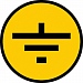 Знак "земля"   30х30 мм самоклеющийся