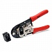 Кримпер со сменными модулями для обжима RJ-45, RJ-12, RJ-11   JT-01A (КВТ)