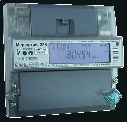 Счетчик электроэнергии Меркурий 236 ART-03 PQRS