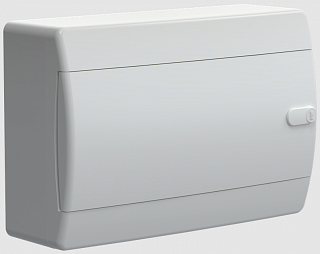 Корпус пластиковый ЩРН-П-12 мод. непрозр. бел. дверь IP41 UNION Compact IEK
