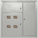 Корпус металлический ЩЭ-4-1 36 УХЛ3 IP31