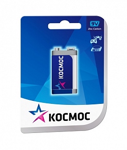 Батарейка Космос 6F22 9V (Крона)