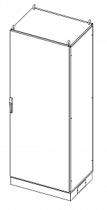 Корпус напольный 1800х1000х600 IP55 нерж. (AISI304)