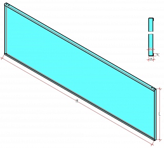 Единая монтажная панель (1000х1800)