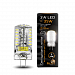 Лампа Gauss LED G4 12V 3W 230lm 2700K силикон