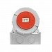 Розетка 1452 стац.  ОУ 3P+PE+N   125А  380В  IP67