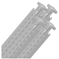 4 ВЕРТИКАЛЬНЫХ СТОЙКИ SF 2200 Schneider Electric