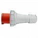 Вилка 0442 переносная  3P+PE       125А  380В  IP67