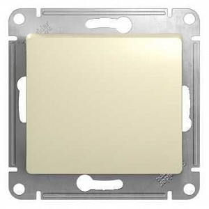 Выключатель GLOSSA С/У 1кл. без инд. 10А 250В IP20 сх.1 механизм, БЕЖЕВЫЙ Schneider Electric