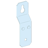 4 ВНЕШНИЕ ПРОУШИНЫ ДЛЯ КРЕПЛЕНИЯ К СТЕНЕ Schneider Electric