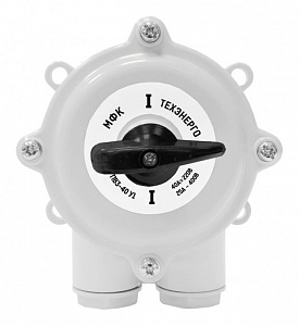 Пакетный выключатель ПВ 3- 40 У1 IP56 пластик