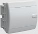 Корпус пластиковый ЩРВ-П- 6 мод. непрозр. бел. дверь IP41 UNION Compact IEK