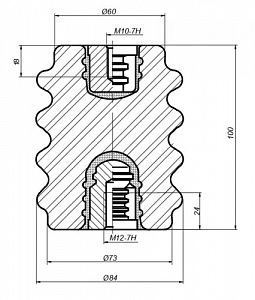 Изолятор опорный ИОР-6-3,75 I УХЛ2