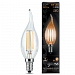 Лампа LED Filament Свеча на ветру E14 5W 420lm 2700K  Gauss