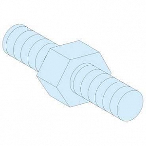 4 СТОЙКИ ДЛЯ РЕЕК М6, В = 9 ММ Schneider Electric