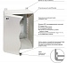 Корпус полиэстровый ЩМП-1-0 74  У2  IP55  TDM