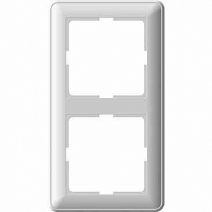 Рамка 2-постовая AQUA W59 белый Schneider Electric