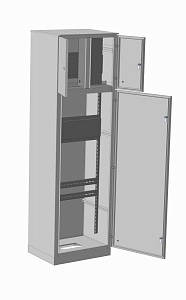 Корпус ВРУ-3 1800х630х450  IP54  RAL 7035 цельнометаллический