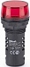 Лампа коммутационная ADDS ?22 мм LED кр. 220В AC/DC ЛK-22 DEKraft