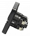 Пост кнопочный ПКЕ122-1 У2 черный IP54