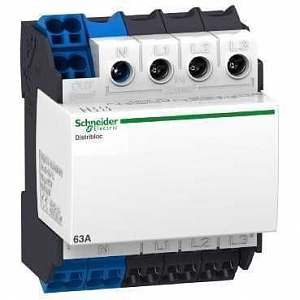 РАСПР.КОЛОД. DISTRIBLOC 63A,ВВОД СНИЗУ