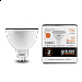Лампа Gauss LED Elementary MR16 GU5.3 7W 530lm 3000K