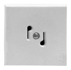 Радио розетка РПВ 2-30 белая скрытой установки IP20