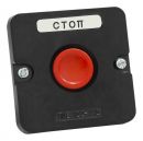 Пост кнопочный ПКЕ 122-1  У2 красная IP54   (карболит)  ГОСТ