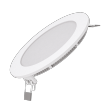 Встраиваемый светильник Gauss ультратонкий круглый IP20 9W, 145х22, 130, 3000K 610лм 1/20