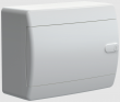 Корпус пластиковый ЩРН-П- 8 мод. непрозр. бел. дверь IP41 UNION Compact IEK