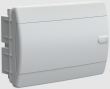 Корпус пластиковый ЩРВ-П-12 мод. непрозр. бел. дверь IP41 UNION Compact IEK