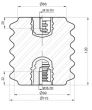 Изолятор опорный ИОР-10-7,5 I   УХЛ2