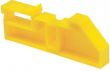 Изолятор на DIN-рейку желтый